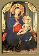 Fra Angelico, Vierge à l'Enfant, v. 1430.