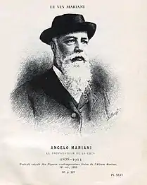 « Angelo Mariani le propagateur de la coca », quatorzième volume des Figures contemporaines tirées de l'Album Mariani