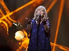 Ann-Louise Hansson interprétant Kärleken finns kvar