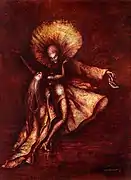 Ball in Venice (1979), 45&nbsp;×&nbsp;60&nbsp;cm, localisation inconnue.