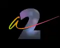 Logo d'Antenne 2 du 7 avril 1986 au 7 septembre 1987.