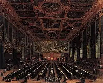 Salle du conseil du palais de sdoges
