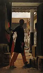 Antonio Herrera Toro: Ricauter en San Mateo, 1898, Antonio Herrera Toro, Galería de Arte Nacional. Caracas - Venezuela.