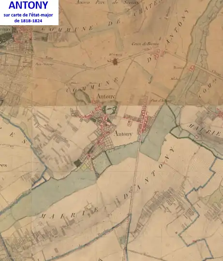  Antony en 1818