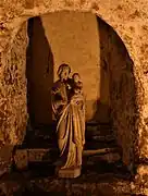 Niche avec sculpture