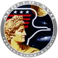 Insigne de la mission Apollo 17.