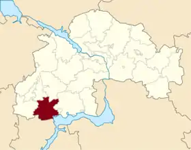 Localisation de Raïon d'Apostolove