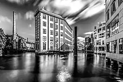 Autre vue du Arbetets museum&nbsp;(sv) à Norrköping. Septembre 2018.