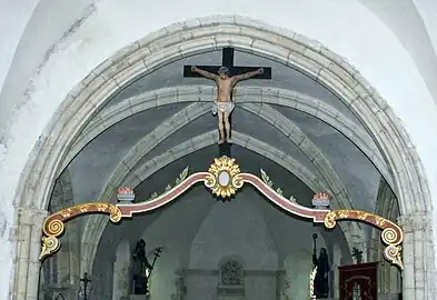 Église d'Omonville-la-PetiteXIVe&nbsp;siècle, Manche.