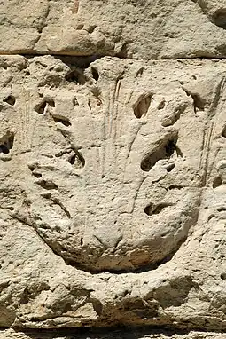 Bas-reliefde l'arc antique de Cavaillon.