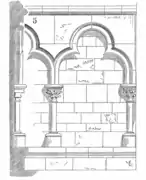 Arcature par Eugène Viollet-le-Duc.