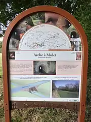 Panneau d'information no&nbsp;2.