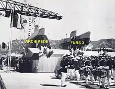 Le FNRS-3 et l'Archimède