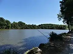 L'étang de Châtain.