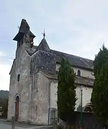 Argeinéglise Saint-Pierre(42°&nbsp;55′&nbsp;58″&nbsp;N, 0°&nbsp;59′&nbsp;36″&nbsp;E)