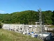 Le poste de transformation électrique.