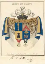 Armes du Comte Villemanzy