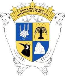 Blason de Terres australes et antarctiques françaises