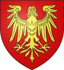 Armoiries des seigneurs d'Ottange.