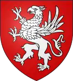 De gueules au griffon d’argent (Bettembourg)