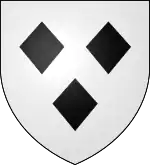 Blason Guillaume de Dampierre