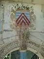 Armoiries de la maison de La Rochefoucauld représentées sur la Porte Renaissance.