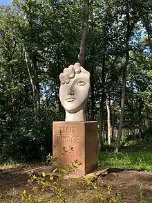 Une main en forme de visage