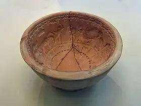 Moule d'un potier arétin,atelier de P. Cornelius, Ier siècle av. J.-C.