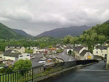 Asasp-Arros, depuis la mairie.