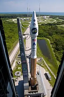 Plateforme de lancement du lanceur américain Atlas V.