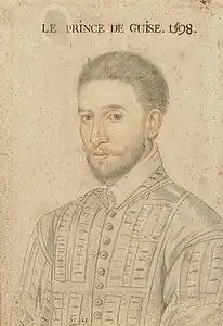 Portrait du prince de Guise.
