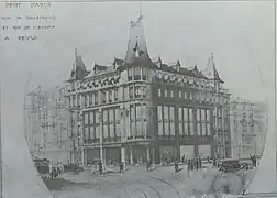 Carte postale années 30.