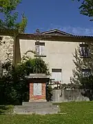 Une croix de mission de 1861.