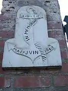 Entrée du cimetière.