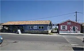 Cabanes ostréicoles.