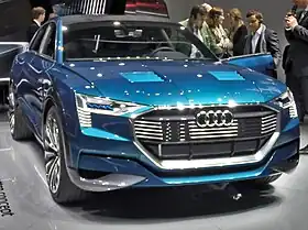 Audi e-tron quattro Concept à Francfort en 2015