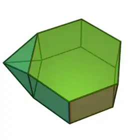 Image illustrative de l’article Prisme hexagonal augmenté