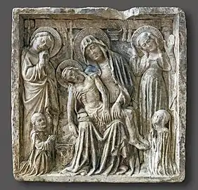 Bas relief provenant des bâtiments détruitMusée des Augustins de Toulouse