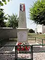 Monument aux morts d'Aulnois-sous-Vertuzey.