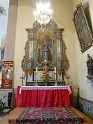 Autel de sainte Barbe et du Bon Bernard(XVIIIe&nbsp;siècle).