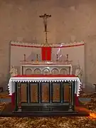 L'autel.