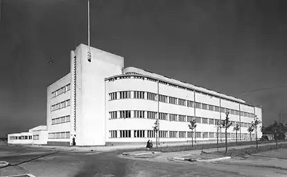 Caserne de Taivallahti, Mechelininkatu 32 – Pohjoinen Hesperiankatu 35 (en 1937).