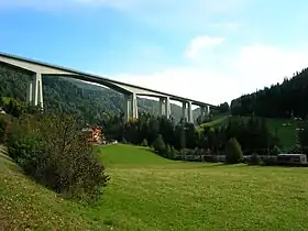 Image illustrative de l’article Viaduc de Colle Isarco