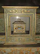 Reliquaire de saint Hilaire.