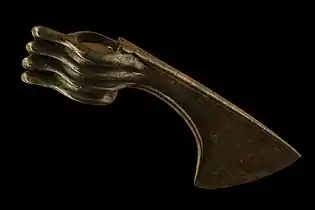 Tête de hache en bronze, Lorestan, IXe – VIIIe siècles AEC.