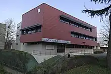 Le bâtiment Vinci et sa façade «&nbsp;On-Off&nbsp;».