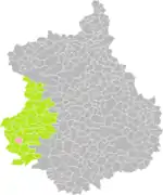 Béthonvilliers dans son arrondissement.