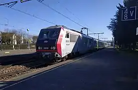 Arrivée d'un train Corail Nevers&nbsp;– Paris.
