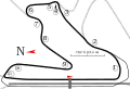 Circuit intérieur (2,550&nbsp;km)