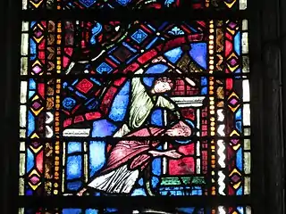 Photo d'un détail de la verrière